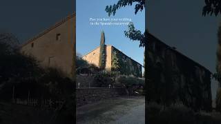The Spanish countryside aesthetic is a big Sí 👏 | La Garriga de Castelladral | Spain Wedding