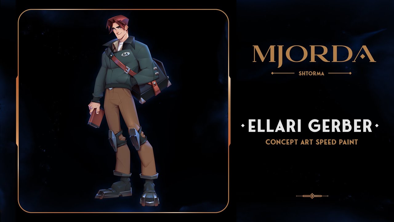 MJORDA #2 - ELLARI speedpaint - YouTube