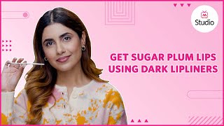 How to Get Sugar Plum Lips Using Dark Lipliners - Myntra Studio