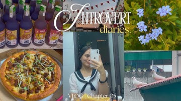 INTROVERT diaries 🌸 Life as an Introvert Filipina | chill day, mini grocery, laundry, cooking, etc.