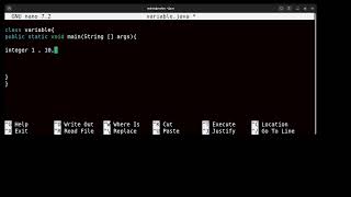 Java Integer variable