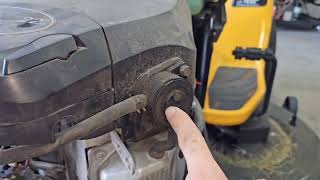 Riding mower will not stay running? Starts but soon dies? It could be this simple 