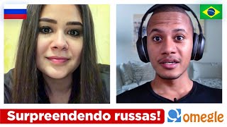🇧🇷 Brasileiro surpreende MULHERES russas ao falar russo fluentemente no Omegle #5