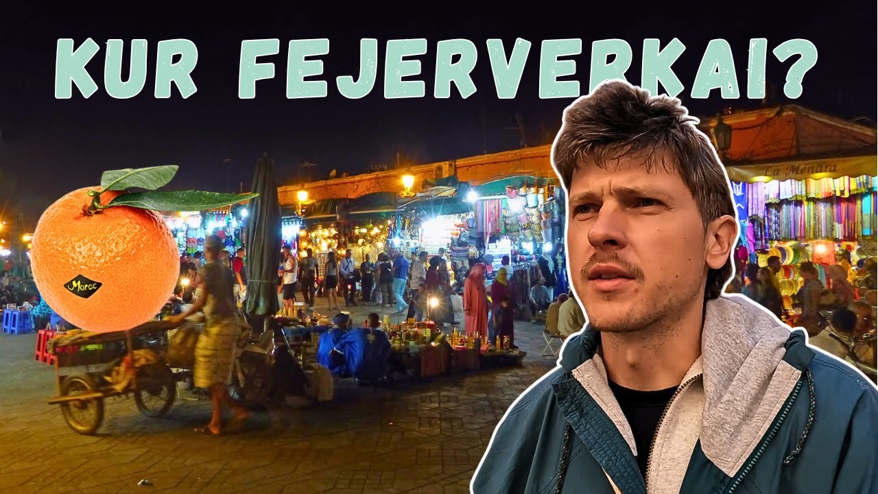 Kaip Maroke sutinkami Nauji metai? 🇲🇦