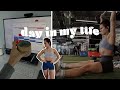day in my life! product designer and fitness content creator PLUS full body workout with form tips!