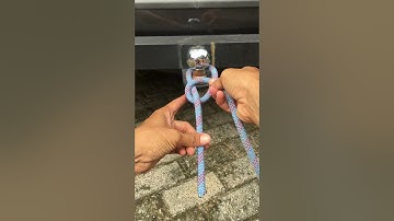 incredible bowline knot  #knot #rope #knottutorial #diy