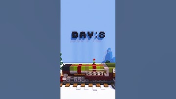 Minecraft Advent Calendar Day 9/25: Holiday Train Part 1 #minecraft #christmas #minecraftbuilding