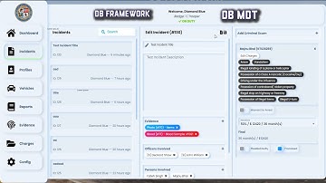DB MDT | Police and Lawyer Actions | DB Framework | Fivem