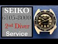 For D.L. -- Seiko 6105-8000 &quot;Second Diver&quot; Service