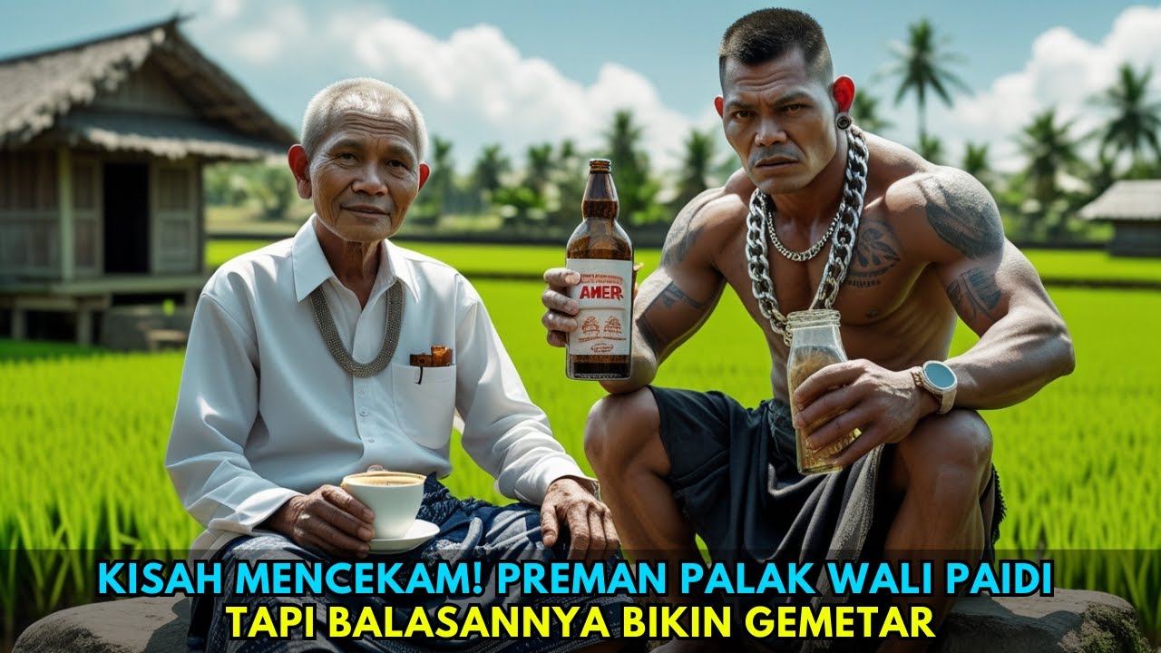 KISAH MENCEKAM ‼️ Preman Palak Wali Paidi Tetapi Balasannya Bikin Gemetar ..