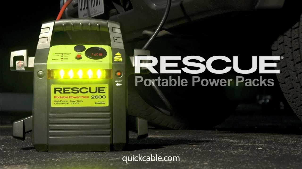 Rescue® Portable Power Packs YouTube