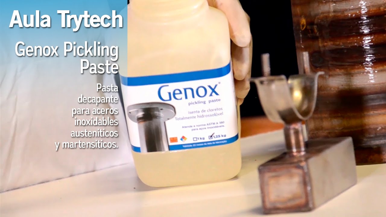 Genox Pickling Paste - Pasta decapante para aceros inoxidables 