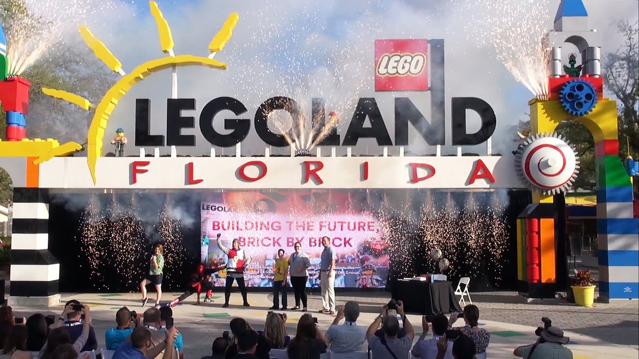 walt disney world vacation LEGOLAND Florida Ceremony to Announce LEGO Beach Retreat, Ninjago, LEGO Nexo Knights