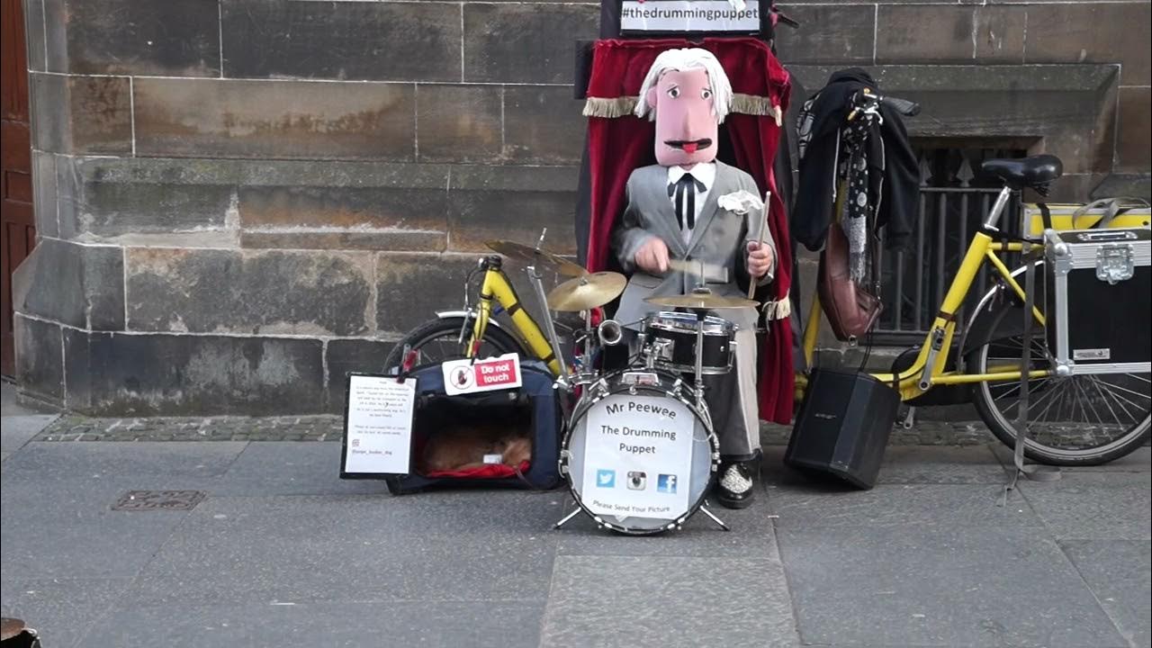 The drummer puppet. Scotland🥁🏴🏴 The drummer puppet. Scotland🥁🏴🏴