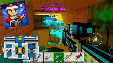 Pixel Gun 3D - Gameplay Walkthrough Part 9 - Freezy Ray Rifle, Open Chests (Android Games)