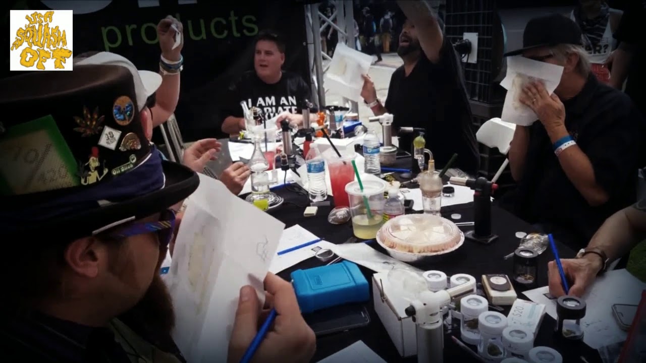 Squash Off at HighTimes with Rosin Tech