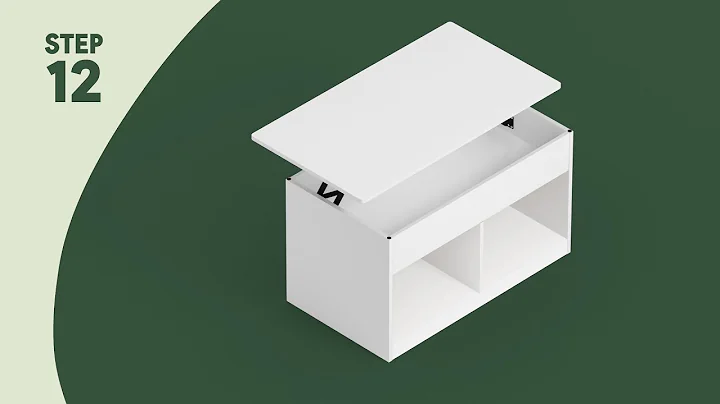 How to Assemble Furinno Lift Top Coffee Table, 21281