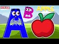 Letter A Phonics Song – A for Apple | Alphabet Cartoon for Preschool Kids | Smart Skill