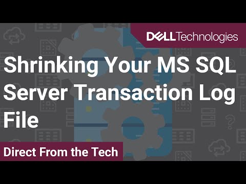 Video: Ako môžem zmenšiť denník transakcií v SQL Server 2008?