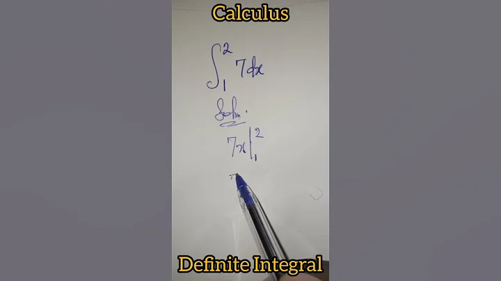 Definite Integral #maths #shorts #integration #calculus #definiteintegrals
