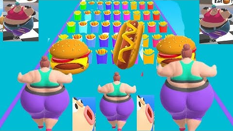 Fat 2 Fit in New Level Mobile Game Walkthrough All Trailers Update Gameplay iOS,Android FKZOUIRY