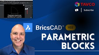 Parametric CAD Blocks in BricsCAD - Create and Modify