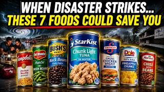 Before Any Natural Disaster, Storms, or Hurricane| Store these Food CANS
