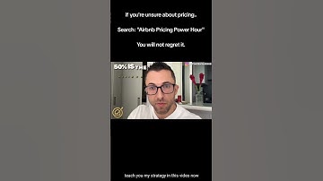 Former Airbnb employee teaches his pricing strategy on Wednesdays