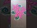 Beautiful Flower Rangoli Design 🌺 #ytshorts #shots #viral #youtubeshorts #viralvideo #beautiful