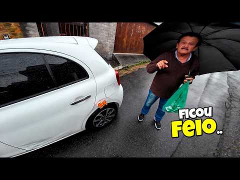 Bati meu carro pela primeira vez kkkkkkkk (tentando arrumar)