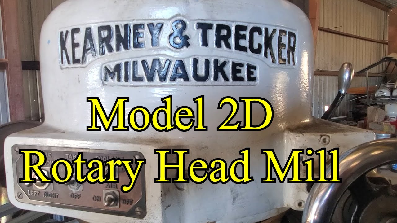 Фрезерный станок с вращающейся головкой Kearney & Trecker Model 2D