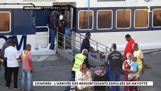 Comores : l'arrivée des ressortissants expulsés de Mayotte