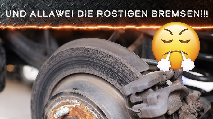 Rost von Bremsscheiben am Auto mit Pro-Cut 9.2 BOSS entfernt 