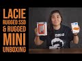 LaCie Rugged SSD & Rugged Mini Unboxing |  LaCie Hard Drive Unboxing