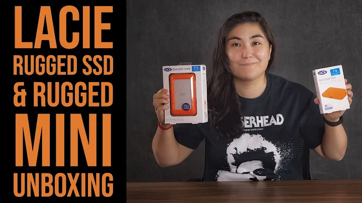 LaCie Rugged SSD & Rugged Mini Unboxing |  LaCie Hard Drive Unboxing