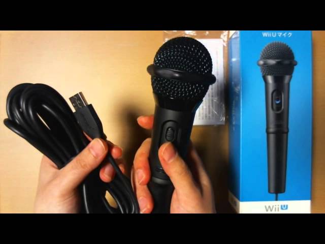 開封動画】今!?WiiUマイク買って使ってみたよ♪ - YouTube