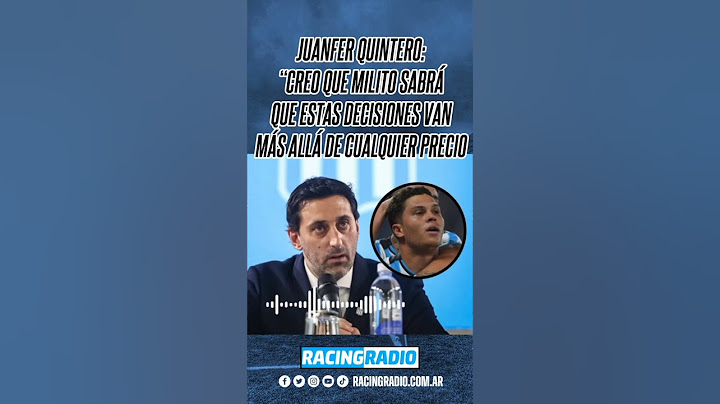 La postura de JuanFer Quintero 🇨🇴 de no regresar a RACING y quedarse en Colombia