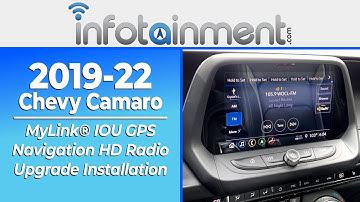 2019-2022 Chevrolet Camaro - MyLink® IOU GPS Navigation HD Radio Upgrade - Plug & Play Install!