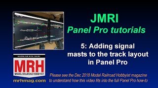 5-Adding signal masts to the track layout in JMRI Panel Pro | 5 of 7 | December 2018 MRH