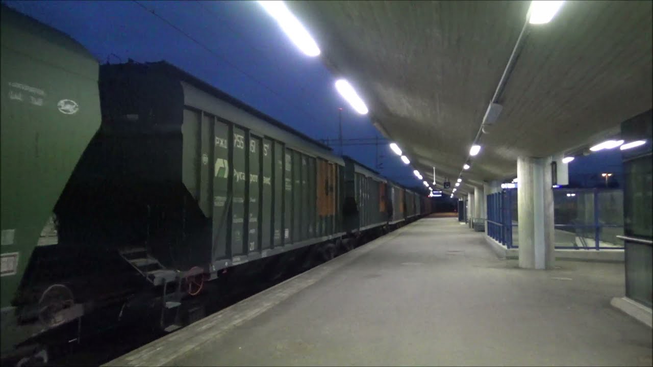 T 58048 Vainikkala - Tampere ja T 55758 Lauritsala - Riihimäki Kouvolassa