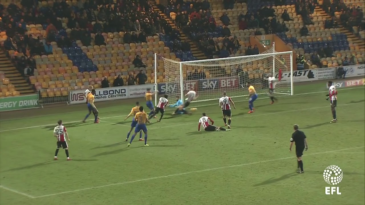 Kane Hemmings scores the second goal against Cheltenham, 20Jan2018 camera iphone 8 plus apk