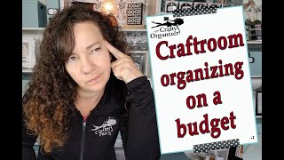 How to organize your art and craft room on a budget
