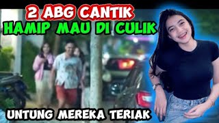 Si cantik Baik Hati Kaget Katika Pulang di Prank Gembel Bawa Mobil Sport #prank #agogo #reaction