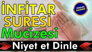 İNFİTAR SURESİ DİNLE 7 DEFA En Faziletli Dualar
