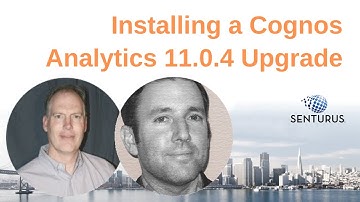 Cognos 11.0.4: Upgrade Install