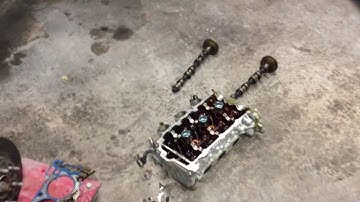 09 Buick Enclave  timing chain failure #2