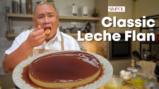 An alltime favorite Filipino dessert! Leche Flan Recipe | Chef Tatung