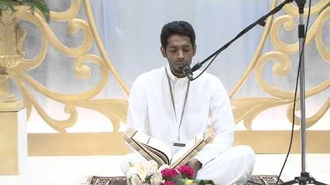 من قراء الأحساء القارئ علي أحمد الحمد  من سورة النحل