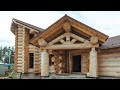 Огромный Дом из Кедра | Ручная Рубка | Проект Дома