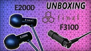 Final Audio F3100 & E2000 - Unboxing & Overview